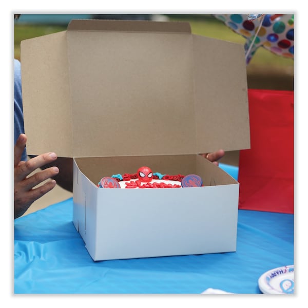 Sct Bakery Boxes, Standard, 6 x 4.45 x 2.75, White, Paper, 250PK - 1503