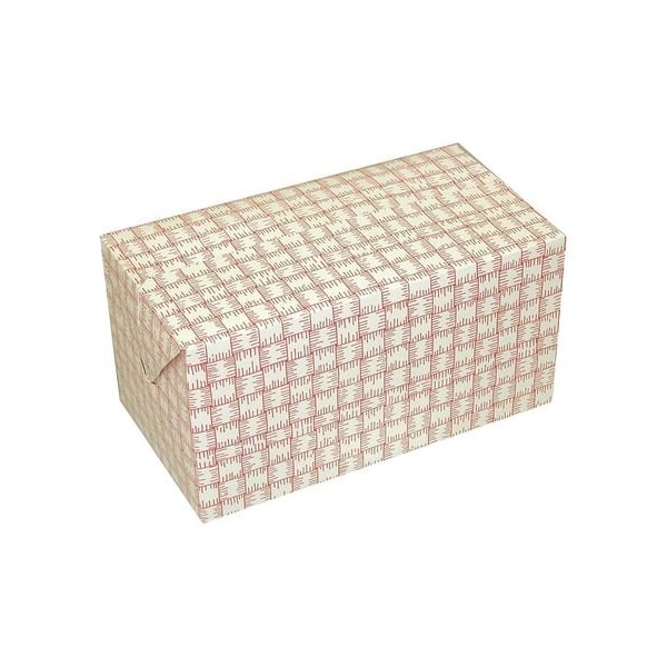 Graphic Packaging Field 360 Chicken Carton Fast Top 8-7/8x4-7/8x4-1/2  in.Basketweave in. 400, 400PK - 02004-725