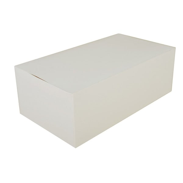 Champion Southern Tuck Top Lunch Carry Out Box White 8.88 in. X 4.88 in. X 3.06 in., 250PK - 2729