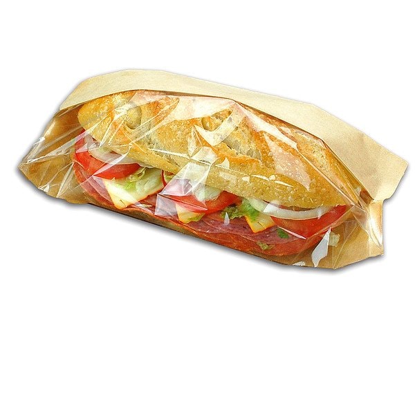 Ready Fresh Window Sandwich Bag, 10 3/4" L, 500 PK - RF-35211KW