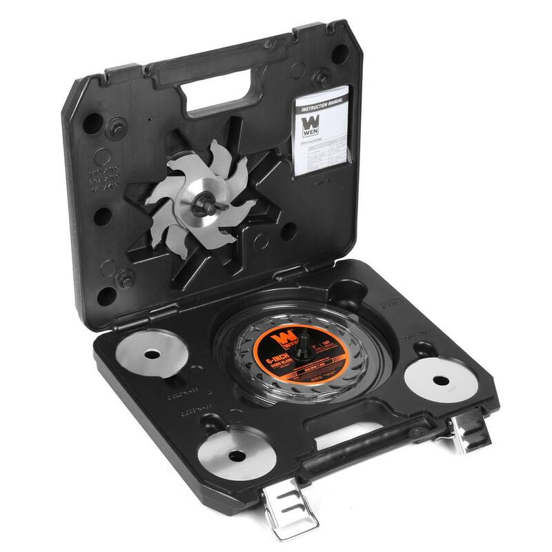 Juego de hojas de sierra apiladas de 6 pulgadas y 18 dientes de carburo para sierras de mesa de 8-1/4 y 10 pulgadas - BL067D