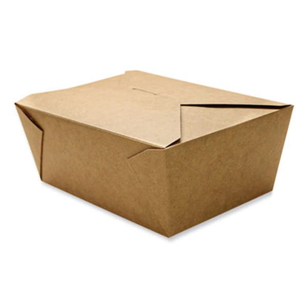 Made-To-Stick 1120 oz Paper Reclosable Kraft Take-Out Togo Container - 160 Count - MA3197842