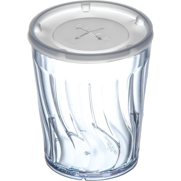 Dinex Dinex Disposable Lid With Straw Slot, PK1000 - DX1196ST8714