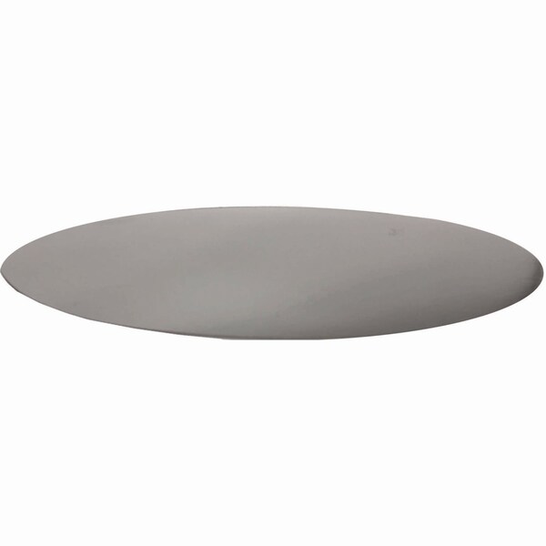 Hfa Foil Laminated Board Lids, 9 in. Diameter, Silver, Aluminum, 500PK - 2046L