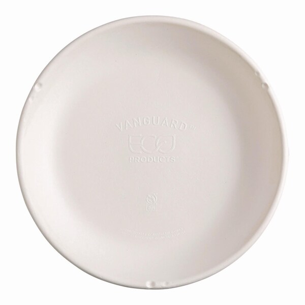 Eco-Products Vanguard Worldview Renewable and Compostable Sugarcane Take-Out Containers, 34.1 oz, White, 400PK - EP-SCR9NFA