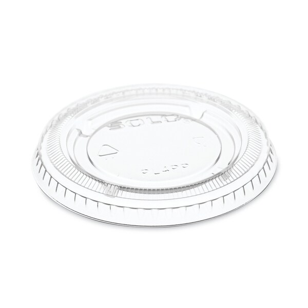 Dart Portion/Souffle Cup Lids, Fits 3.25 oz, 4 oz, 5.5 oz Portion Containers, Clear, PK2500, 2500PK - PL4PP