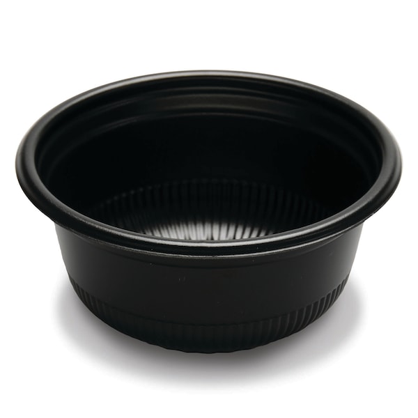 D & W Fine Pack D & W Fine Pack 12 oz. Hot Cold Black Container, PK500 - CF765-120