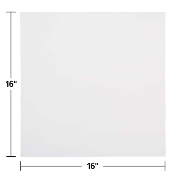 Linen-Like 16" x 16" Linen-Like White Dinner Napkins Flat Pack 1000 PK - 125023