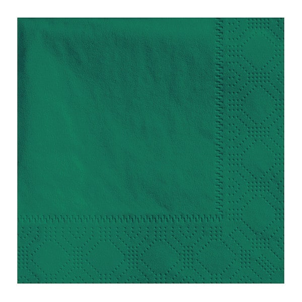 Hoffmaster Green Beverage Napkin, 2Ply, 1/4Fold, PK250 - 180337