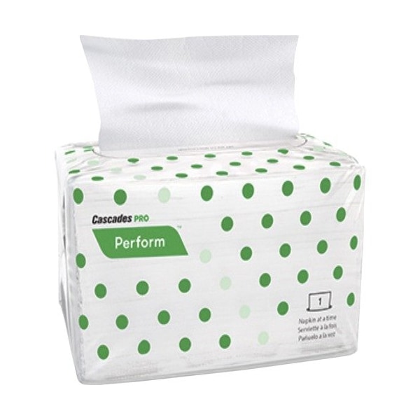 Cascades Tissue Group NAPKINS, SVR1, 32PK/188, WH, 32PK - CSDT400