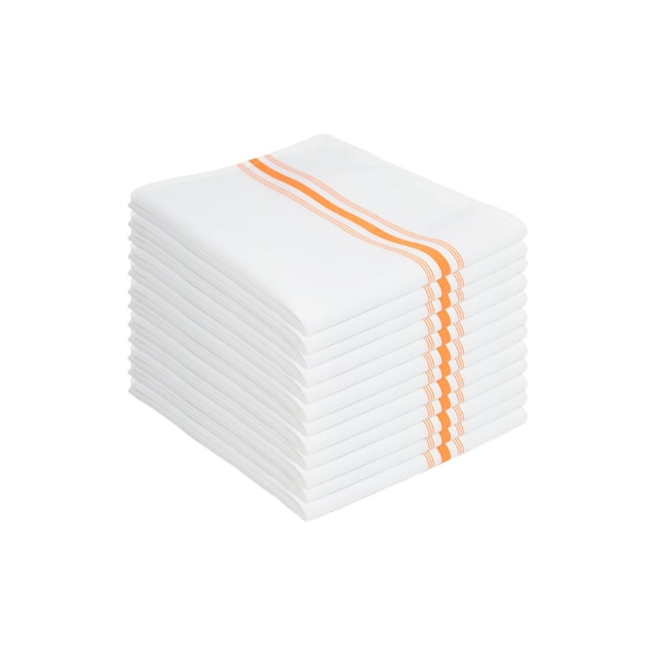 Monarch Brands Bistro Napkins 0, Orange, 120PK - BISTRO-ORG-CS