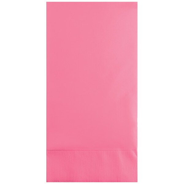 Touch Of Color Candy Pink Guest Towels, 4"x8", 192PK - 953042
