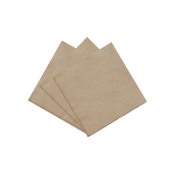Karat 9" x 9" Kraft Beverage Napkin, PK4000 - KN-B99-1K