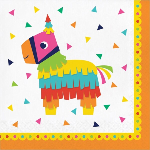 Omg Fiesta Fun Napkins, 16PK - OM1570833
