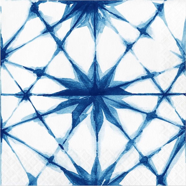 Elise Shibori Napkins, 6.5", 192PK - 354072