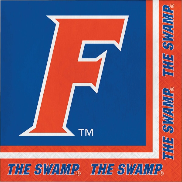 Ncaa 6.5" University of Florida Napkins PK240, 240PK - 669698