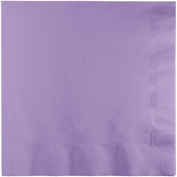 Touch Of Color Luscious Lavender Napkins 3 ply, 6.5", 500PK - 58193B