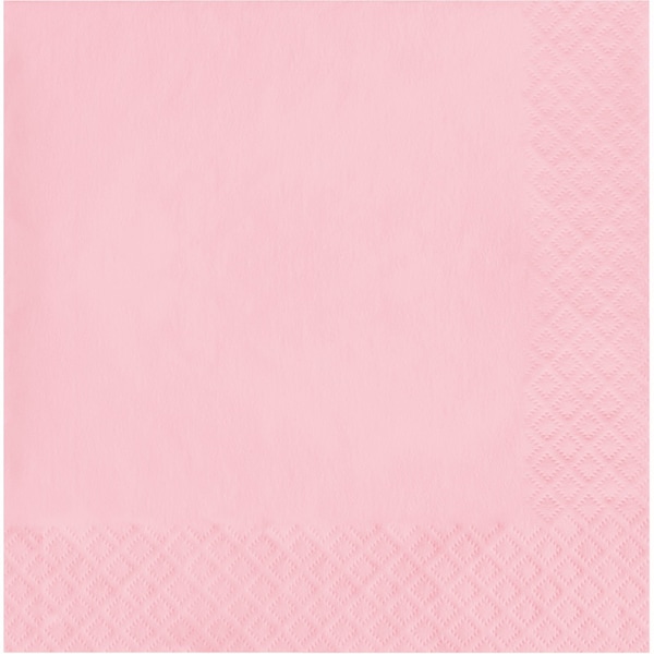 Touch Of Color Classic Pink Napkins 3 ply, 6.5", 500PK - 58158B