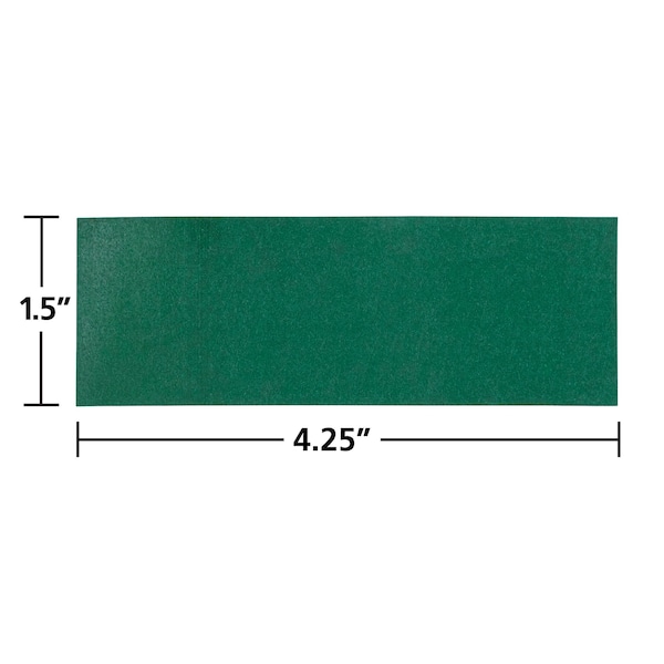 Hoffmaster 1.5" x 4.25" Green Adhesive Napkin Bands PK 10000 PK - 883064