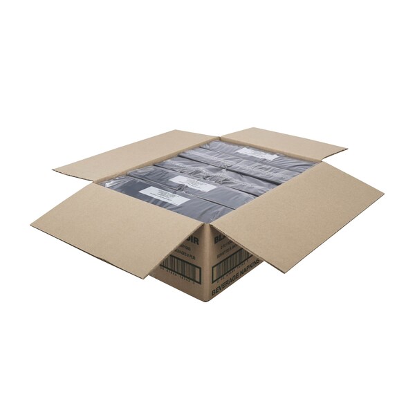 Lapaco Lapaco 10"x10" 1/4 Fold 2 Ply Black Beverage Napkin, PK1000 - 501-116
