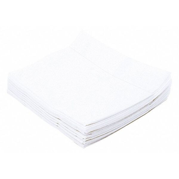 Zoro Select Dispenser Napkin, White, 1/8 Fold, PK6000 - 409850