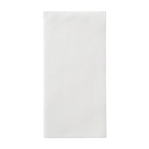 Linen-Like 8.5" x 4.25" Linen-Like White Dinner Napkins 300 PK - 120060