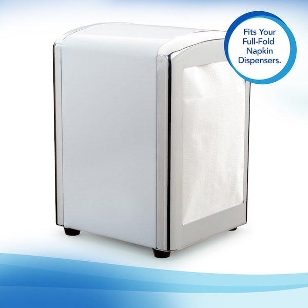 Kimberly-Clark Professional Paper DinNapk Dispos WHT 1/8Fold 2Ply 12x13 375 Npk/Pk 16/Cs - 98740