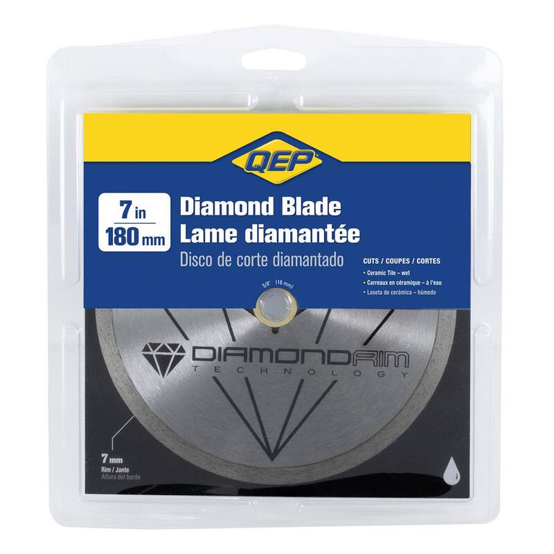 Hoja de Diamante de 7 pulgadas para sierras de azulejos húmedos para azulejos de cerámica - 6-7001Q