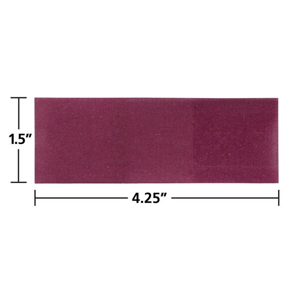Hoffmaster 1.5" x 4.25" Burgundy Adhesive Napkin Bands PK 10000 PK - 883063
