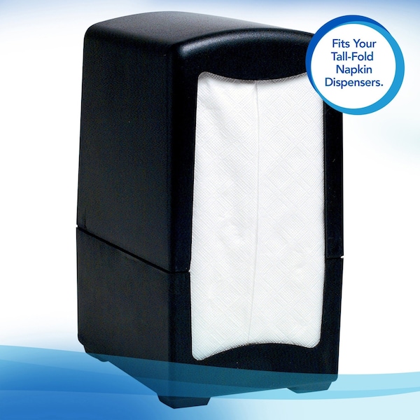 Kimberly-Clark Professional TallFold Paper Napkin Dispos SnackSize 1Ply 250 Npk/Pk 40/Cs - 98710