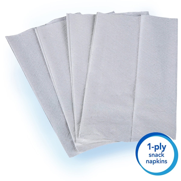 Kimberly-Clark Professional TallFold Paper Napkin Dispos SnackSize 1Ply 250 Npk/Pk 40/Cs - 98710