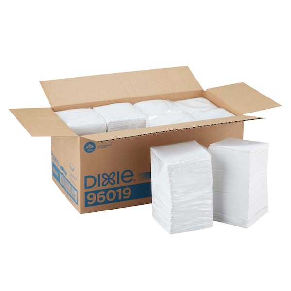Bevnap Bevnap Square 9.5 1-Ply White Beverage Napkin, PK4000 - 96019