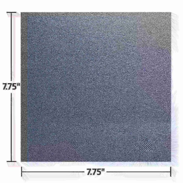 Hoffmaster 7.75" x 7.75" FashnPoint Slate Gray Dinner Napkins PK 800 - FP1520