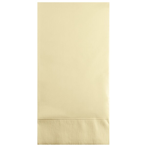 Touch Of Color Ivory Guest Towels, 4"x8", 192PK - 95161