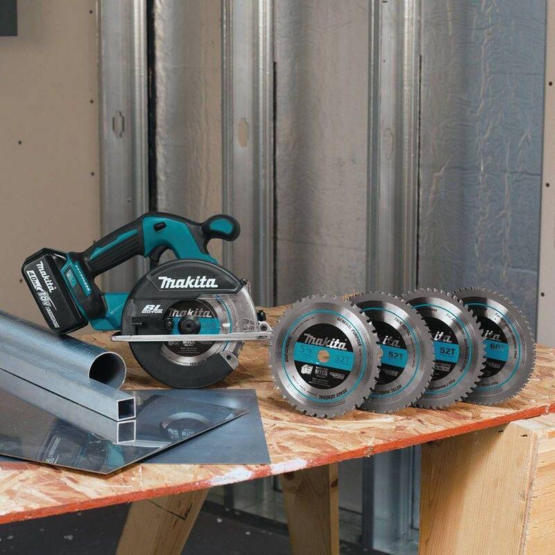 Makita 5-7/8 pulgadas 52-TPI Hoja de sierra para metal delgada con punta de carburo - A-96104