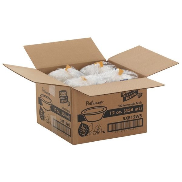 Dixie Bowl, 12 fl. oz., Paper, PK500 - SXB12WS