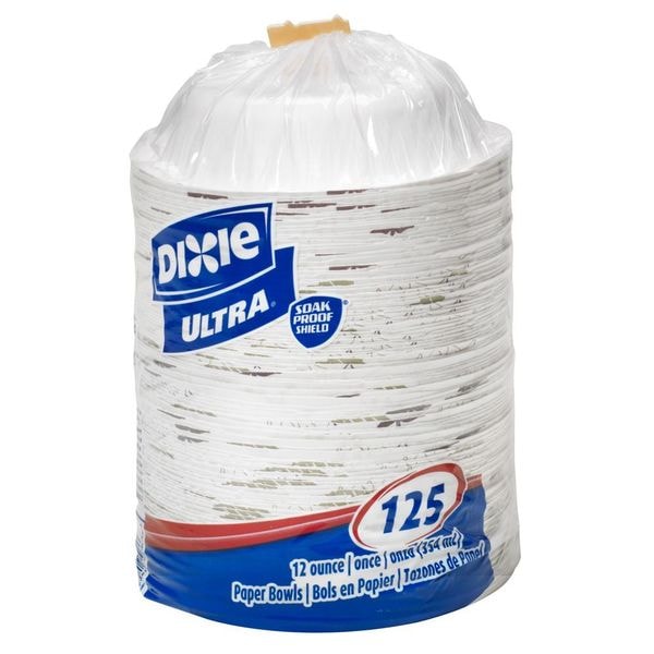 Dixie Bowl, 12 fl. oz., Paper, PK500 - SXB12WS
