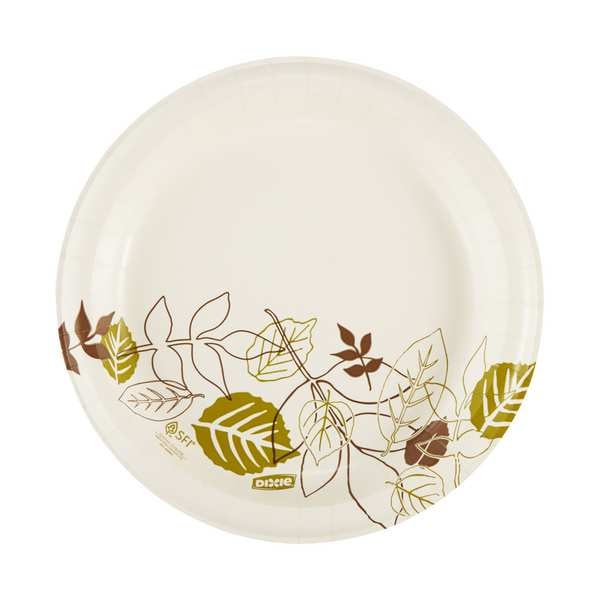 Dixie Paper, Plate, Round, 8-1/2", Pathways, PK500 - UX9WS