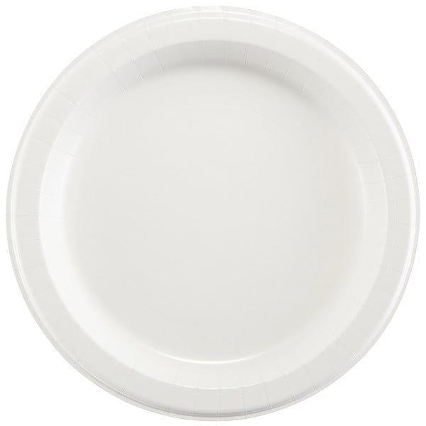 Dixie Disp Paper Plate, 10 1/8 in, SXP10W, PK500 - SXP10W
