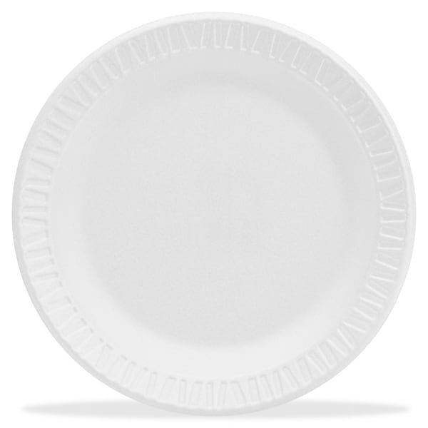 Dart Disposable Plate, 6", White, PK1000 - 6PWCR / 6PWC