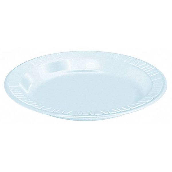 Dart Disposable Plate, 6", White, PK1000 - 6PWCR / 6PWC