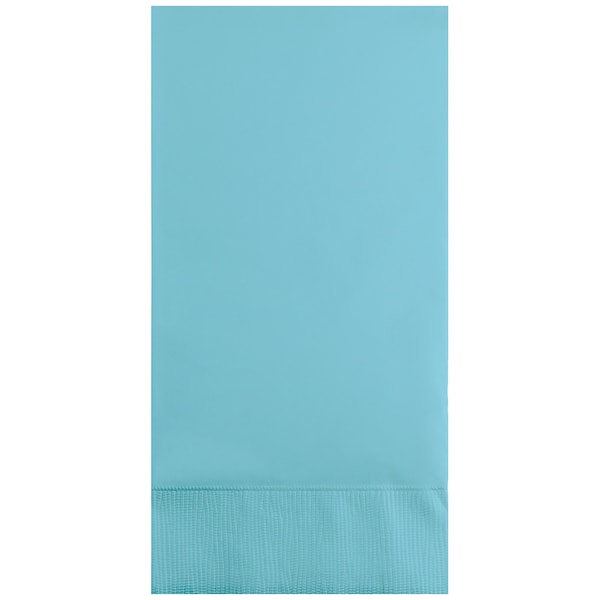 Touch Of Color Pastel Blue Guest Towels, 4"x8", 192PK - 95157