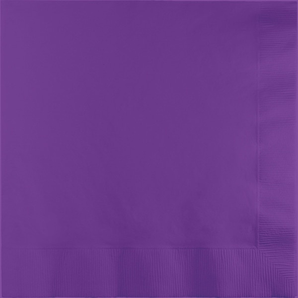 Touch Of Color Amethyst Purple Napkins, 6.5", 500PK - 318926