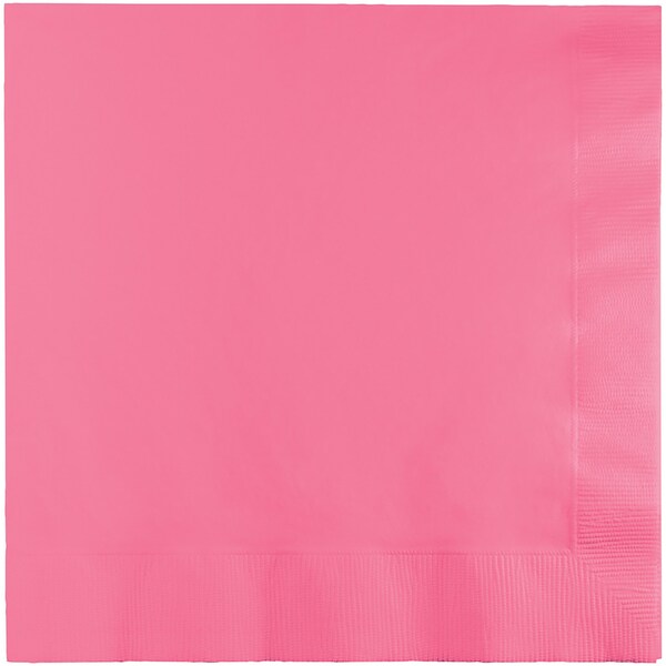 Touch Of Color Candy Pink Napkins 3 ply, 6.5", 500PK - 583042B