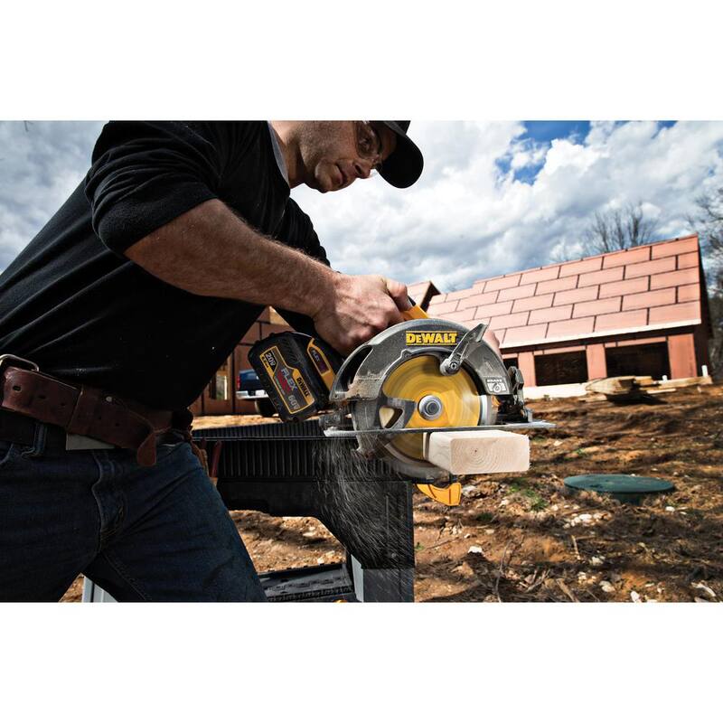 Cuchillas para sierra circular DEWALT FLEXVOLT de 7-1/4 pulgadas y 24 dientes (paquete de 3) - DWAFV37243