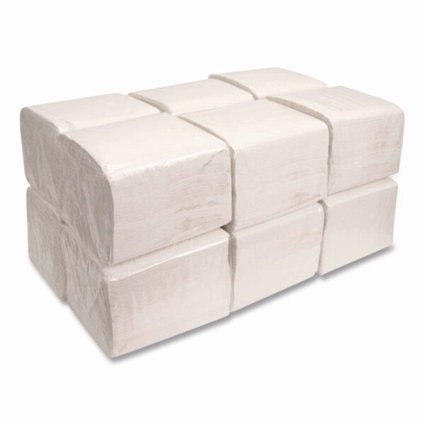 Boardwalk Dinner Napkins, 1-Ply, 16in x 16in, White, 3000PK - BWK1616NAPW