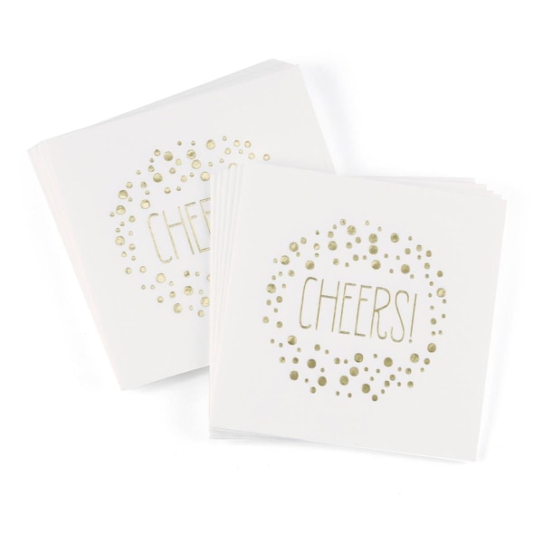Hortense Hewitt Polka Dot Napkins - Blank, 50PK - 55178