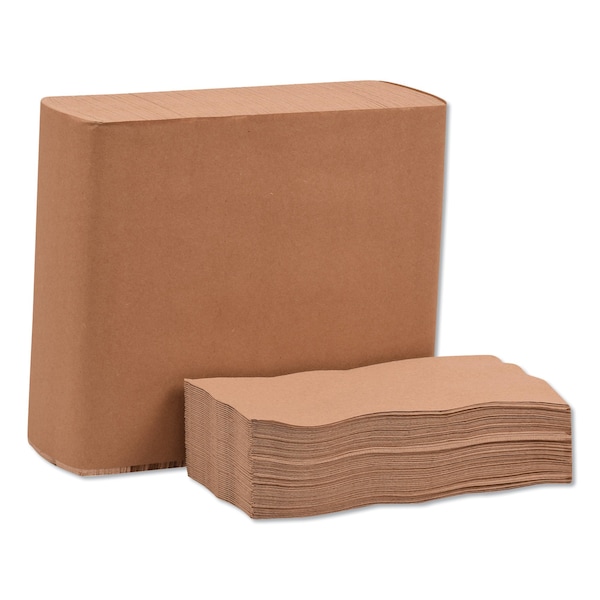 Tork Tork Natural Dinner Napkin, 1/8 Fold 1-ply, 17" x 15", 12 x 250 napkins, N5186 - N5186