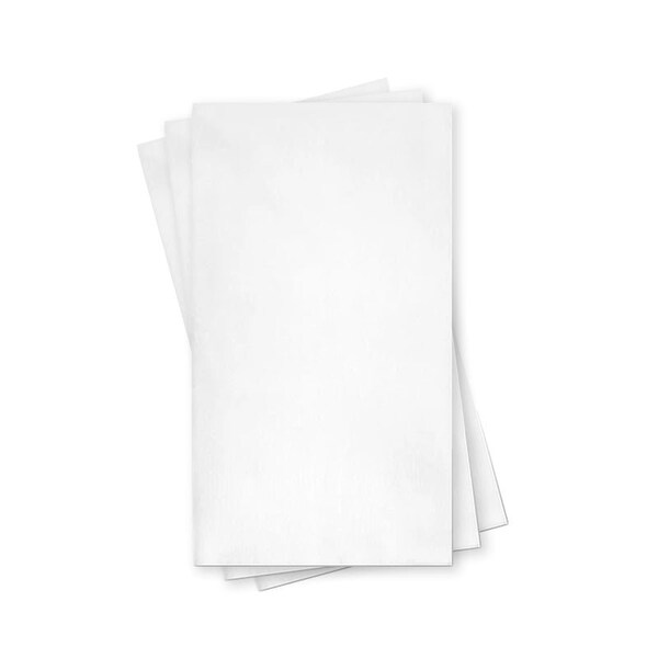 Smarty Had A Party White Linen-Like Premium Paper Buffet Napkins (288 Napkins), 288PK - 913272-CASE