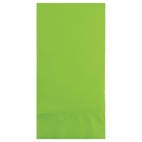 Touch Of Color Fresh Lime Green Guest Towels, 4"x8", 192PK - 953123